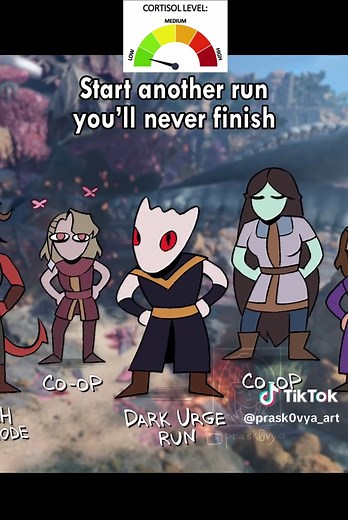 This is a sign to finish Baldur's Gate 3 🫵 (or start another run) #bg3 #tav #darkurge #animation