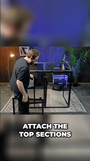 SHOCKING 🤯 How To Build A Vonyx DB3 DJ Booth with Lightbridge & Shelves | Mobile Setup Guide #shorts