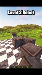 Minecraft Realistic Robot Moment🤖 #minecraft #shorts