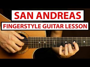 GTA San Andreas | Fingerstyle Guitar Lesson (Tutorial) How to Play Fingerstyle