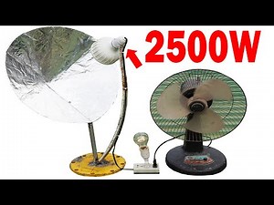 I Create Solar Collector That Generates Powerful Electricity