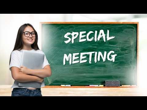 2026 Special Meeting - Dinesh Athukorala