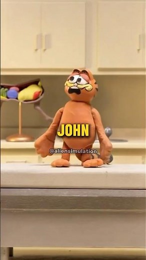 Garfield CRASH OUT - Robot Chicken Short Edit