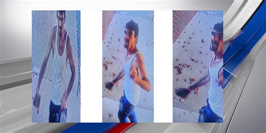 Suspect identified after church window broken