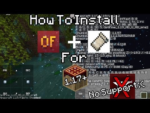 How To Install Optifabric For Pojavlauncher 1.17+!! (1.19)!!