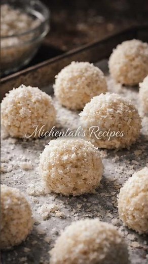 Sweetened Condensed Snowballs. #easyrecipes #yummy #recipe #coconut