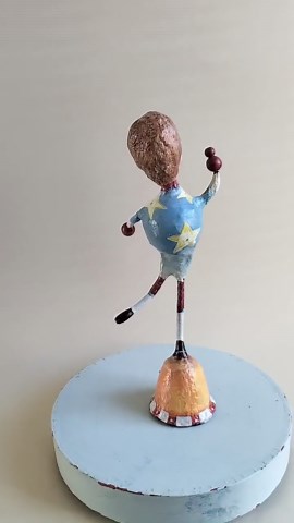 Giocoliere Allegro in Cartapesta - Statuetta Amante Circo - Decorazione Circo - Etsy