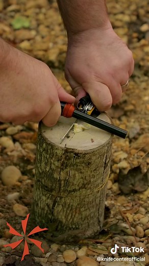 Ever made a Swedish fire torch? With the right knife and gear, it’s surprisingly easy! Plus, you’ll be able to make every bit of firewood last just that much longer. Gear pictured: • Demko FREEREIGN fixed blade • Exotac fireROD • Procamptek Fast Fire Stick #lifehacks #survivalhacks #survivalskills #bushcraft #bushcrafting #bushcraftskills #firetorch