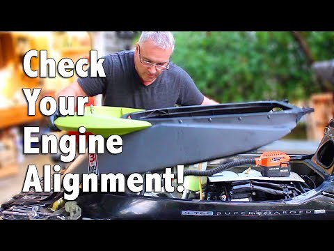 How To Check the Engine Alignment on Your Sea Doo Personal Watercraft Jet Ski