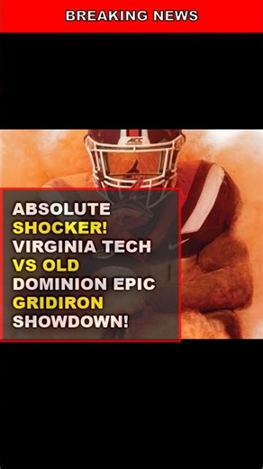 Old Dominion vs Virginia Tech 2026 Football Game Highlights & Massive Upset Revenge?