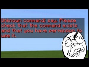 MCPE 1.2 | HAVING PROBLEMS WHILE TYPING COMMANDS? (outdated)