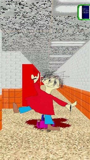 Craldi's Casics // Craldi Vs Gun [Baldi's Basics] #shortvideo #shorts #short