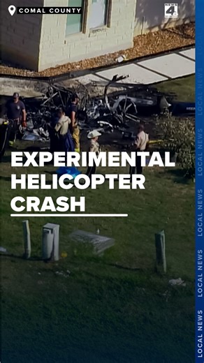 6.8K views · 19 reactions | Aircraft that crashed in Spring Branch, killing 2 people was experimental helicopter #SHORTS #NEWS #HELICOPTERCRASH | News 4 San Antonio | Facebook