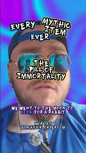 Moon Rabbit Immortality - Every Mythic Item Ever #fyp #folklore #lore #mythology