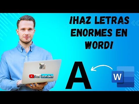 Como ESCRIBIR LETRAS GRANDES en WORD
