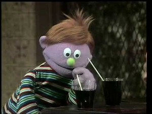Classic Sesame Street - Marty Drinks 2 Sodas 1970