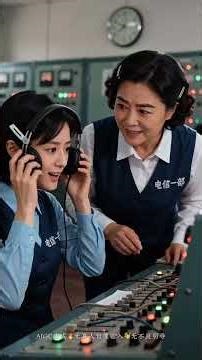 沉浸式回顾 80年代国营接线话务员的一天 #历史#8090经典怀旧#接线员#一日三餐人间烟火#AI