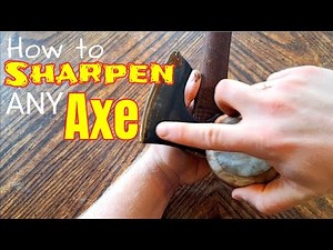 How to Sharpen an Axe Properly (Angles, Grinds, and Why They Matter) The Ultimate Guide 2 Methods