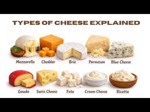 These 10 Cheese Types Will Shock You 😳 (You Eat Them Daily!)