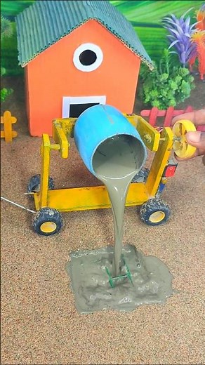 How i bulid Tractor at Home | mini Construction Machine Project ! #shorts #youtubeshorts