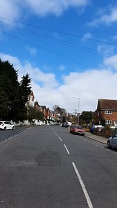 Linton Road at the junction of no 59. Hastings town centre. #arte #artuk #International #Internet #lifestyle #life #lifetime #blogs | Royston Du Maurier-Lebek