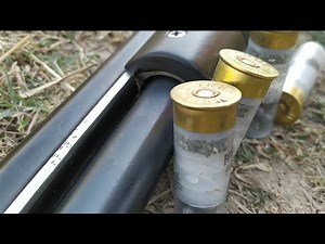 12 bore Pump Action/shotgun model 1200FP P.Beretta review video and Test fire