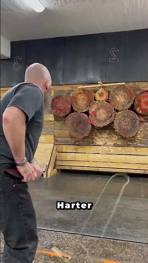 This knife thrower NEVER misses!