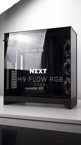3 comments | All new @nzxt H9 Flow! More than just new looks, it comes with new features too Built for high-performance builds, balancing airflow and aesthetics. Perforated panels, angled fans, and ample fan and radiator support deliver optimal thermal performance. Fits up to nine 140 mm fans and one 120 mm rear fan! #nzxt #nzxtsetups #gaming #pcgaming #pcmasterrace #desktops #pcsetup #malaysia | Emarque PC | Facebook