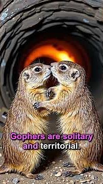 🦫 Mind-Blowing Gopher Facts You Never Knew! #gophers #wildlife #animalfacts #nature