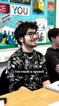 Student Stefan Pinzaru shares experience of English Language