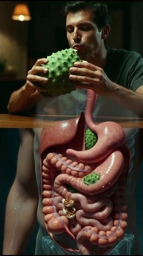 What Happens to Soursop Inside Your Stomach? | Amazing 3D Digestion Animation