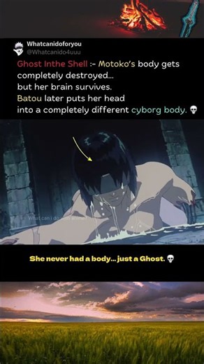 It’s Not A Real Body | Ghost In The Shell