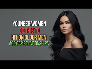 8 Subtle Ways Younger Women Flirt with Older Men (Men Overlook These Signs) | Psychology Insights