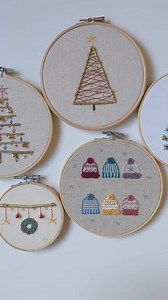 Christmas Embroidery Pattern Bundle by the Gingham Fox - Etsy