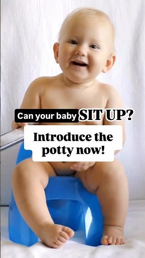 Start Potty Learning as Early as 6 Months Old!