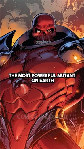 Red Skull Becomes an Omega Level Mutant