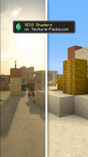 ☀️ Minecraft Shaders: SEUS Shaders vs Vanilla