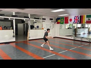 Agility/Coordination/Speed fencing footwork exercise by foil coach Gabor Fekete