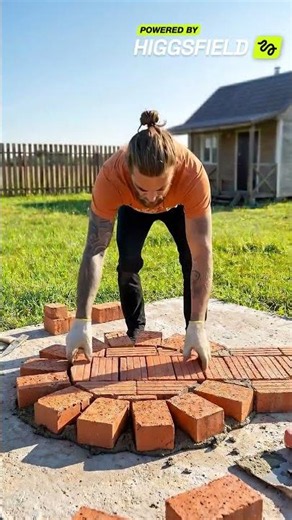 DIY 2-in-1 Wood Stove Built from Bricks & Cement 🔥🧱