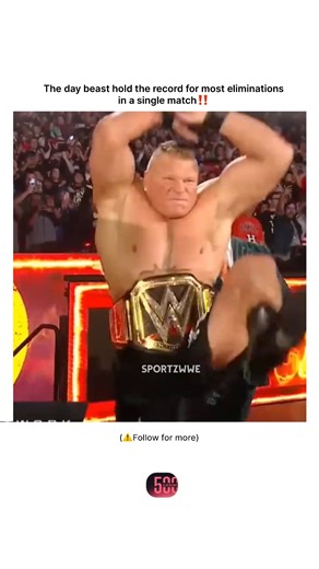 edits | highlights | epic clips on Instagram: "Brock Lesnar’s performance at the WWE Royal Rumble 2020 was one of the most dominant single-match performances in modern WWE history. Entering at number 1 as champion, Brock didn’t try to survive the early chaos. He controlled it. One by one, superstars entered and got thrown into Suplex City. Power, timing, and brutality. No wasted movement. Lesnar eliminated a record number of competitors early, making the match feel less like a battle royale and
