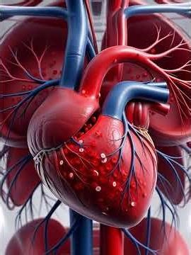 Heart Circulation and Respiration #heart#respiration #realistic #subscribe #viral