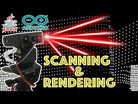 Arduino Lidar Scanning & Java 3D Rendering Project