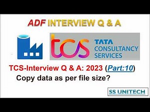 TCS azure data engineer interview questions | adf real time interview questions | part 10