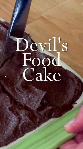 A scaled-down version of a classic dessert, the sinfully delicious Mini Devil’s Food Cake has a deep fudgy flavor and a light and airy texture. It’s topped with a decadent chocolate frosting and is so easy to make, it’ll soon become your new favorite chocolate cake recipe! #cookingforone #chocolate #chocolatecake #dessertlover #desserts | One Dish Kitchen - Your Cooking For One Source
