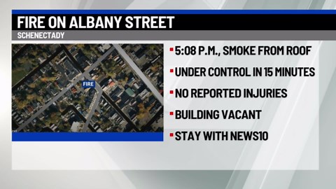 Building fire under investigation in Schenectady