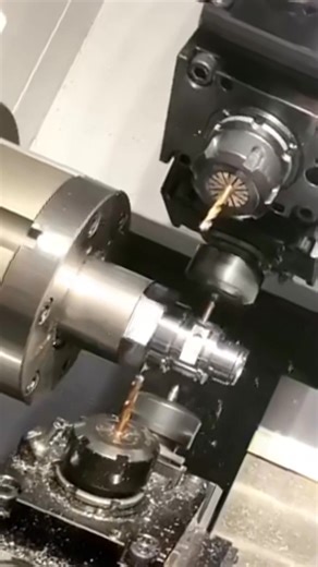 1.1K views · 39 reactions | Mill turn proccesing #cnc #procces #mill #turning # | Dejatech Dejatech | Facebook