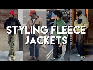 How to Style Fleece Jackets | Men’s Fashion Style Winter 2024
