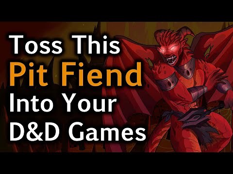 Let's Build an Encounter: Pit Fiends | D&D Quests | D&D Encounter Ideas | TTRPG