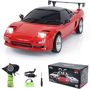 LDRC LD1803 2WD RC Drift Car 1:18 Wireless Control Racing Vehicles Gyroscope Light System Motor Servo ESC Hobby Model