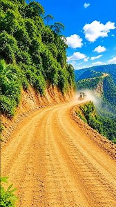 Extreme Cliffside Road Construction | Jungle Slope to Paved Highway#construction #timelapse